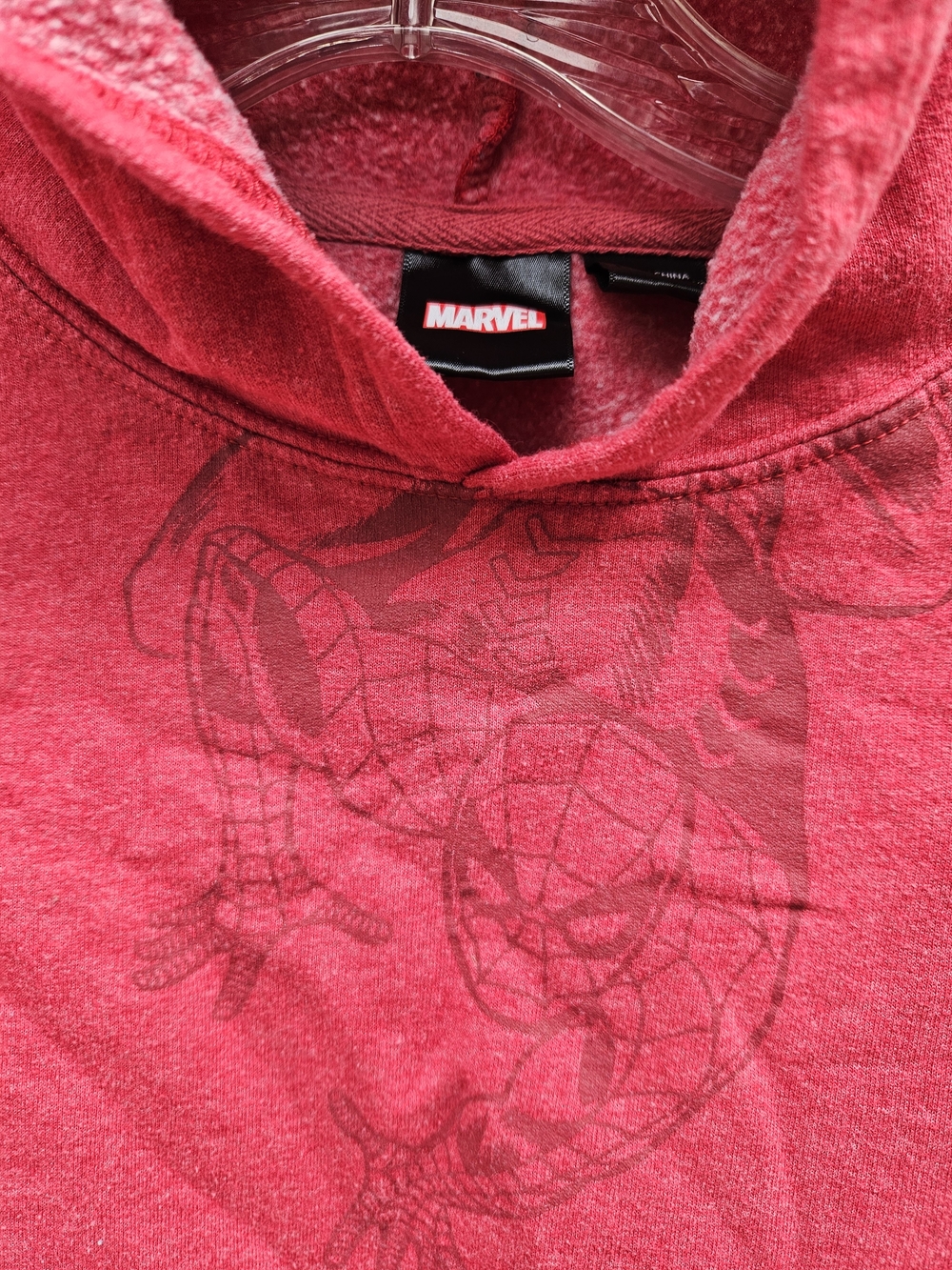 Marvel Red Hoodie - Kids Size 8